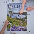 thumbnail image 3 of Emerald Bay State Park, California, Lake Tahoe (1000 Piece Puzzle, Size 19x27, Challenging Jigsaw Puzzle for Adults and Family, Made in USA), 3 of 4