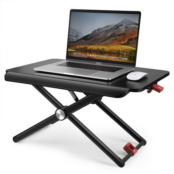 TaoTronics 24" Laptop Desk for Bed, Adjustable Height Laptop Bed Tray Table for Working