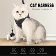 thumbnail image 1 of Cat Harness Leash Escape-proof Lightweight Breathable Adjustable Soft Dog Pet Vest, 1 of 4