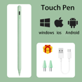 thumbnail image 1 of For Android iOS Windows iPad Apple Pencil Accessories Universal wireless Stylus For Xiaomi Huawei Lenovo Tablet Stylus green, 1 of 6