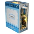thumbnail image 2 of Book Puzzle Kit 3D Wooden Puzzle Bookshelf with Warm Light  Bookshelf Building Kits for Kids, 2 of 11