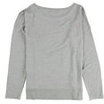 thumbnail image 2 of P.J. Salvage Womens Embroiederd Flowers Pajama Sleep T-shirt, Grey, Medium, 2 of 2