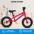 thumbnail image 3 of Danolapsi 12 Inch Balance Bike for 18months, 2,3,4,and 5 Years Old Boys and Girls -No Pedal Training Bicycle with Adjustable Seat Height  - Easy Assembly and Adjustments - Lightweight Toddler Bike, 3 of 5