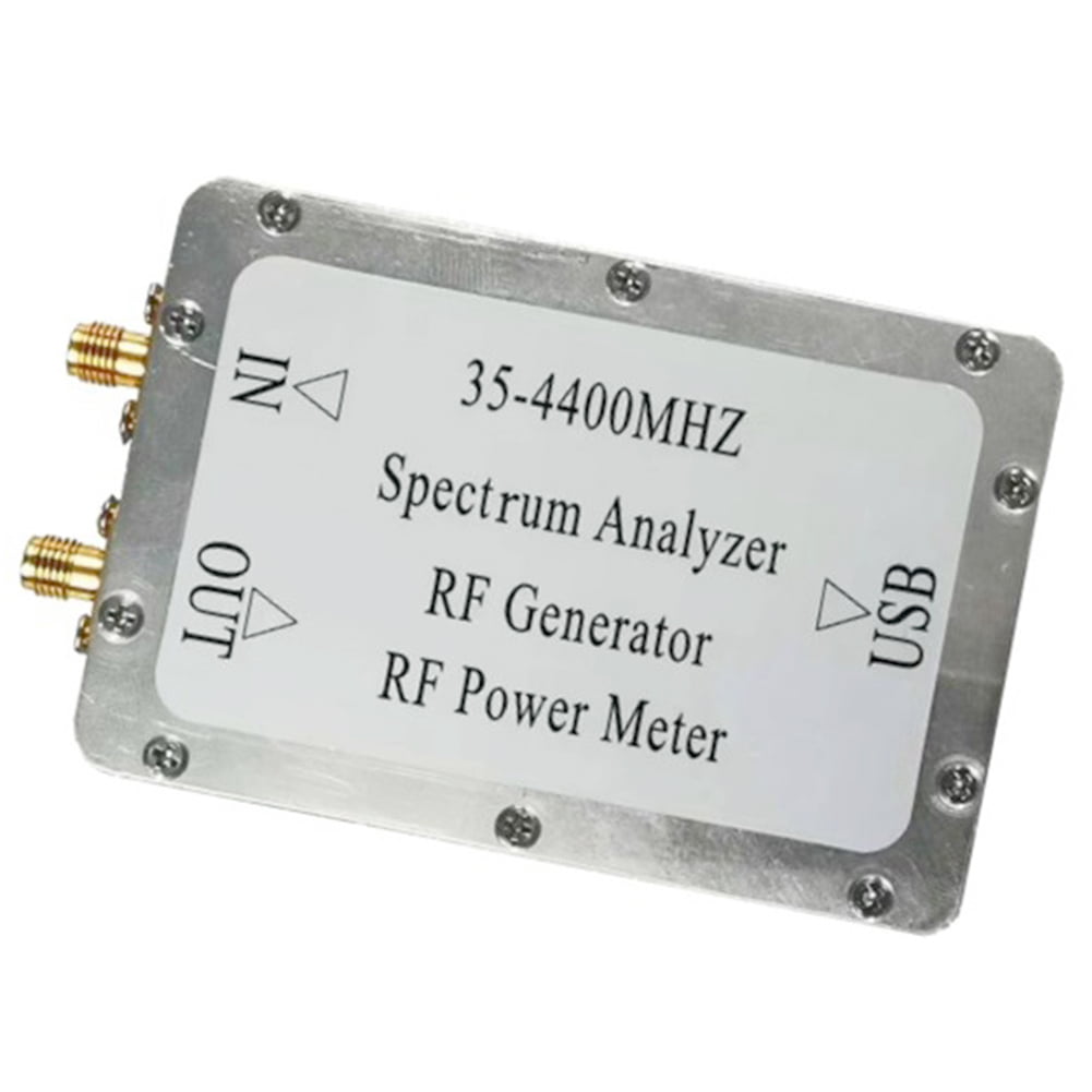 35-4400MHz USB Simple Spectrum Analyzer RF Signal Generator Power Meter 