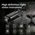 thumbnail image 4 of Night Vision Camera, HD Infrared Night Vision Device with Starlight Lens, 5X Digital Zoom 800m Range Day Night Dual Use Outdoor Telescope Camera IP54 Waterproof, 4 of 7
