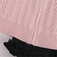 thumbnail image 6 of Tfken Coat For Girls Fall Winter Baggy Zip Up Coats Casual Lightweight Warm Children Comfortable Clothes Outerwear Size 2-3 Years Pink, 6 of 6