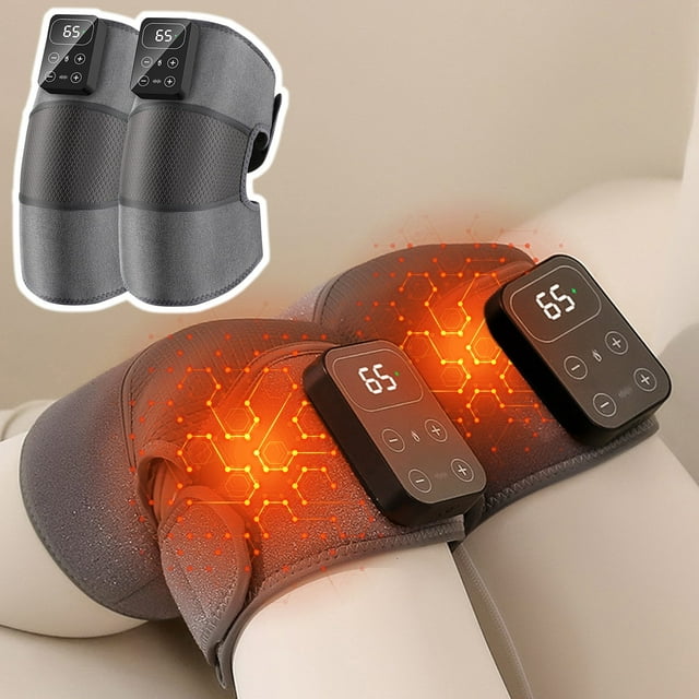 Almohadilla Eléctrica para Rodillas, Masajeador, Compresa Caliente, Dispositivo de Fisioterapia para Articulaciones, Calentador de Piernas para Ancianos, Ajenjo, Antihumedad, Dispositivo para El Frío