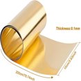 thumbnail image 2 of Brass Sheets Good Plasticity and High Strength golden 10.1x10x4.7x0.01cm 2m/roll, 2 of 7