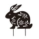 thumbnail image 5 of Estatua de conejito para jardín, decoración de Pascua, estacas para césped, adornos para jardín B, 5 of 9