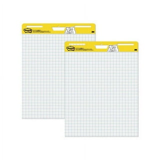 Post-it Self-Stick Easel Pads, Yellow, 25 x 30, 2 Pads