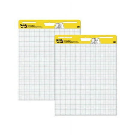 Self-Stick Easel Pads 25 x 30, White, 30 Sheets, 2/Carton