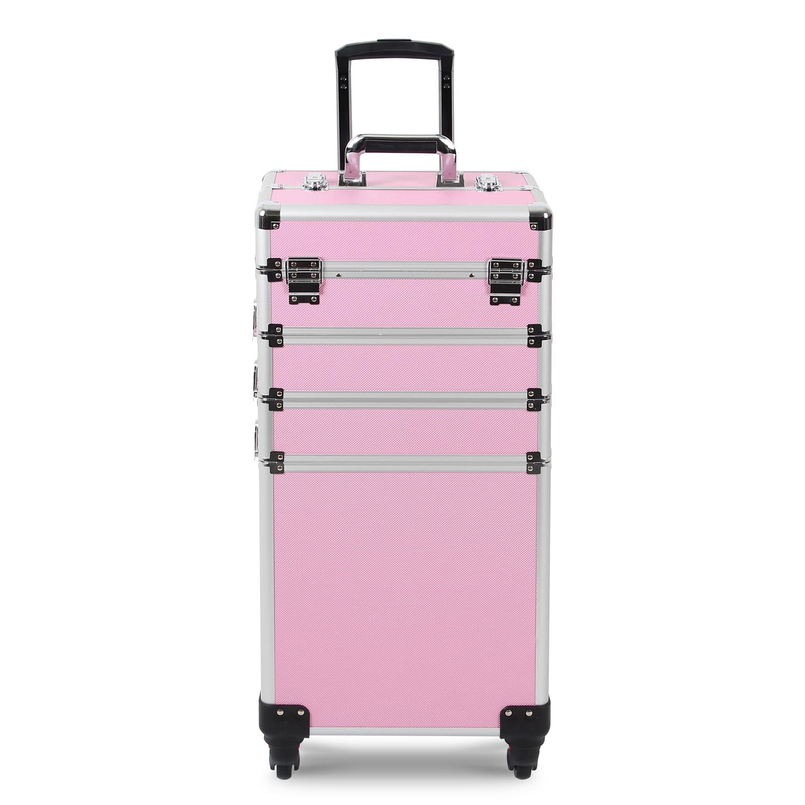 4 in 1 Rolling Makeup Case Makeup Trolley Case With Wheels Makeup
