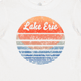 thumbnail image 4 of Inktastic Lake Erie Distressed Retro Sunset Boys or Girls Baby T-Shirt, 4 of 5