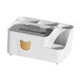 thumbnail image 1 of Porta pañuelos Organizador de mesa para el hogar Servilletero para encimeras Cajonera Blanco L, 1 of 9