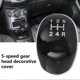 thumbnail image 2 of Gear Shift Knob Cover Professional Anti-scratch Black 5 Speed Shift Lever Knob Cap for Ford Focus Fiesta, 2 of 5