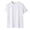 White, variant on Men’s Bamboo Viscose Cotton Blend Undershirt Ultra Soft T-Shirts Breathable Moisture Wicking Stretch Cooling Tee Big and Tall Size S-4XL White