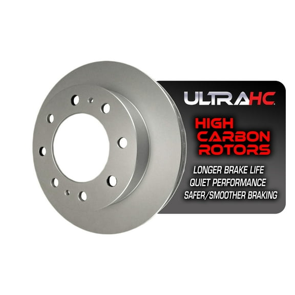 UltraHC Coated High Carbon Brake Rotor, Front UR003617, Chevrolet Silverado 2500 HD 2010-2001