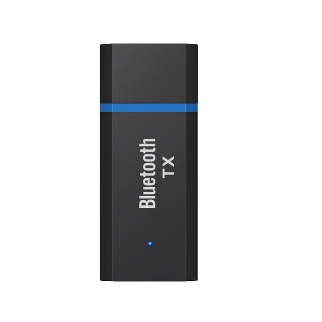 Adaptador de audio Bluetooth Computadora TV Música Estéreo Transmisor de audio inalámbrico Puerto auxiliar USB de 3,5 mm Yuarrent EL4590-00B