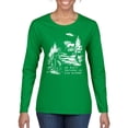 thumbnail image 2 of Wild Bobby We Don't Believe Either Bigfoot Unicorns Women Graphic Long Sleeve Tee, 2 of 6