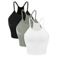 thumbnail image 1 of Women's Crop 3-Pack Washed Seamless Rib-Knit Camisole Crop Tank Tops, 1 of 8
