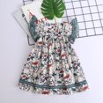 thumbnail image 1 of Vestido Herrnalise para niñas y niños pequeños, ropa para bebés, vestidos de princesa con estampado floral de encaje para fiestas, 1 of 8