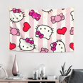 thumbnail image 6 of Hello Kitty Tapestry, Wall Hanging Tapestry, Wall Art Tapestries Poster, Home Decor For Bedroom Living Room Dorm, 60"X40", 6 of 8