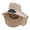 Khaki, variant on Kcolen Sun Hat for Women Travel Solar Powered Fan Bucket Hat with UPF50 Sun for Outdoor Sports and Summer Activities