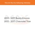 thumbnail image 2 of MAX Advanced Brakes - Brake Kit For 2013-2017 Chevy Trax, Buick Encore| Carbon Ceramic Brake Pad and Rotor Kit Front and Rear| Daily Driving Geomet Coated Brake Rotors, 2 of 9