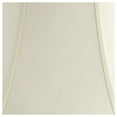 thumbnail image 2 of 360 Lighting Vintage Chic Floor Lamp 60" Tall French Country Antique White Washed Cream Bell Shade for Living Room Reading Bedroom Office, 2 of 7