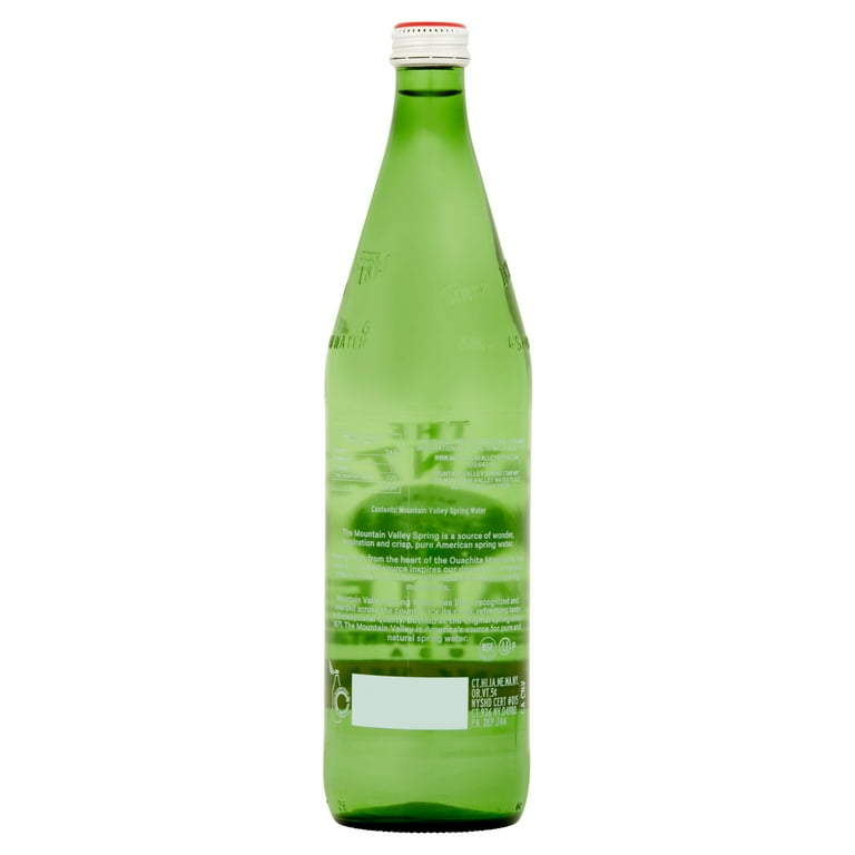Mountain Valley Spring Water 333 mL Glass Bottle - 24/Case