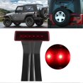 thumbnail image 3 of Bright LED Rear Taillight Brake Light Red Lens IP68 Waterproof Fit for Jeep Wrangler JK 2/4 Door 2007-2018, 3 of 5