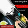 thumbnail image 2 of Lampe Torche Led Super Lumineuse 10000000lm Lampe de Poche Usb Rechargeable Lumière Tactique, 2 of 5