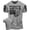 T-Shirt Heather Grey Branded, variant on Ponte Metas Puedes Hacer Más de lo que Piensas Workout Gym T-Shirt Funny Gym Shirt for Men Camiseta de Gimnasio Motivacional, Warm Grey, Small