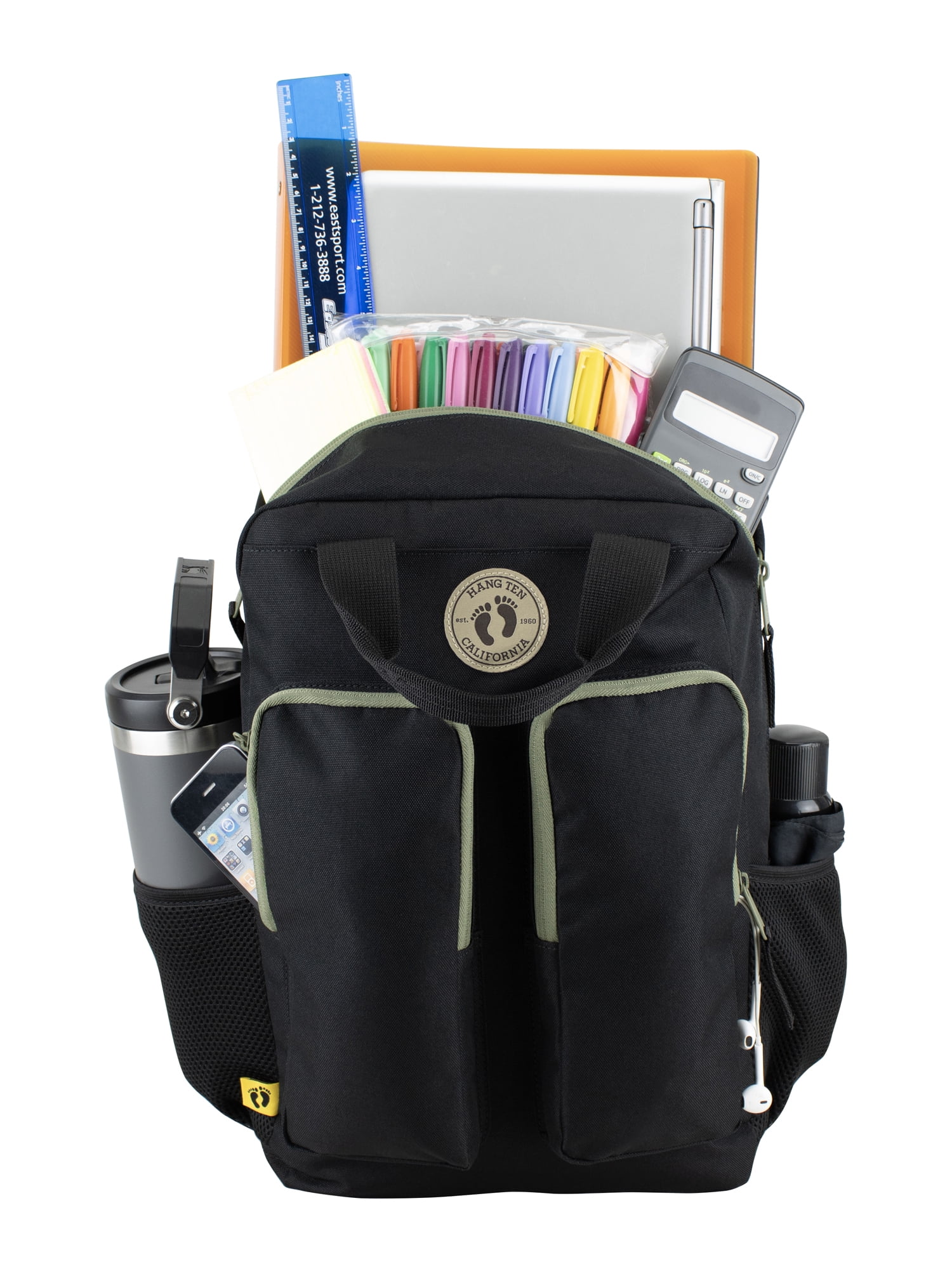 Hang Ten Kindred Backpack, Black