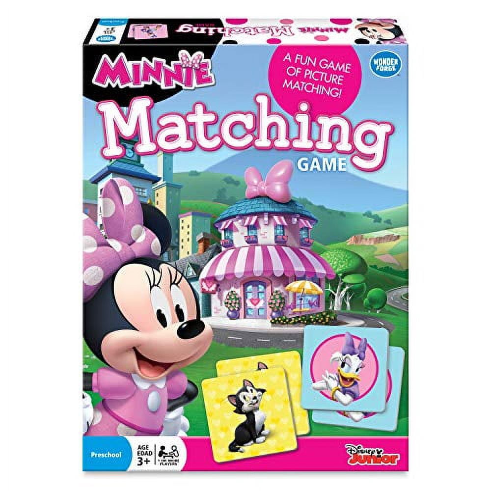 Wonder Forge Disney Junior Minnie Matching Game,Multi-Colored
