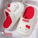 thumbnail image 3 of Nuevas zapatillas de algodón impermeables con plataforma antideslizante y diseño de dibujos animados de Sanrio Hello Kitty para mujer, cálidas y bonitas para el hogar, 3 of 4
