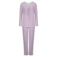 thumbnail image 6 of Posijego Women's Fall Pajama Sets 2 Piece Soft Long Sleeve PJs Top Sleepwear Pants with Pockets Loungewear, 6 of 6