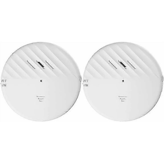 Glass Break Detector, Window Alarm with 125dB Alarm, Compatible with Glass Vibration Sensor Alarm for Home, Office (2 pcs)