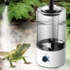 Reptile Humidifier 4L Pet Humidifier Reptile Fogger with Tube Mist Humidifier for Pet Reptile Snakes