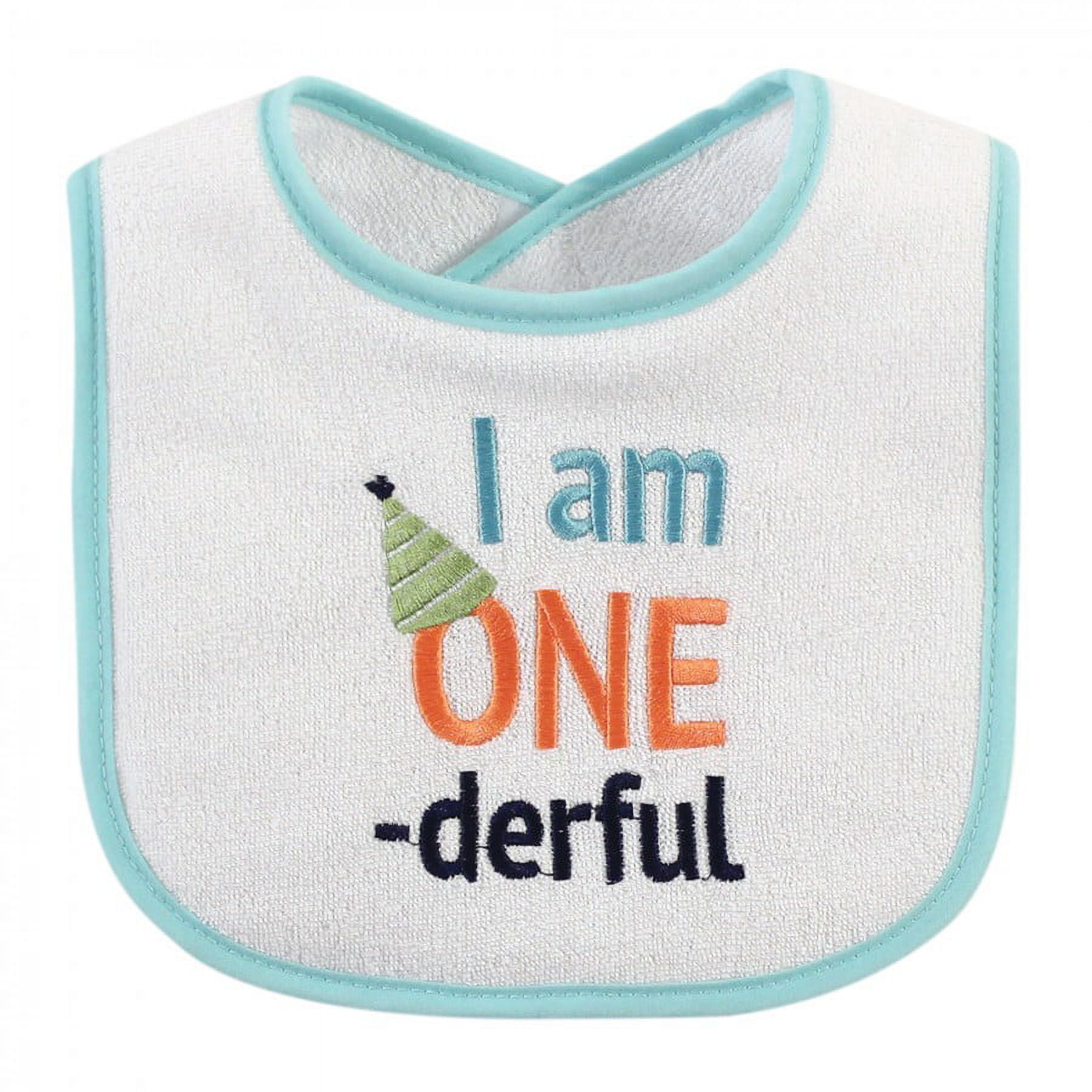 Hudson Baby Infant Cotton Terry Drooler Bibs with Fiber Filling 12pk, Holiday Baby, One Size