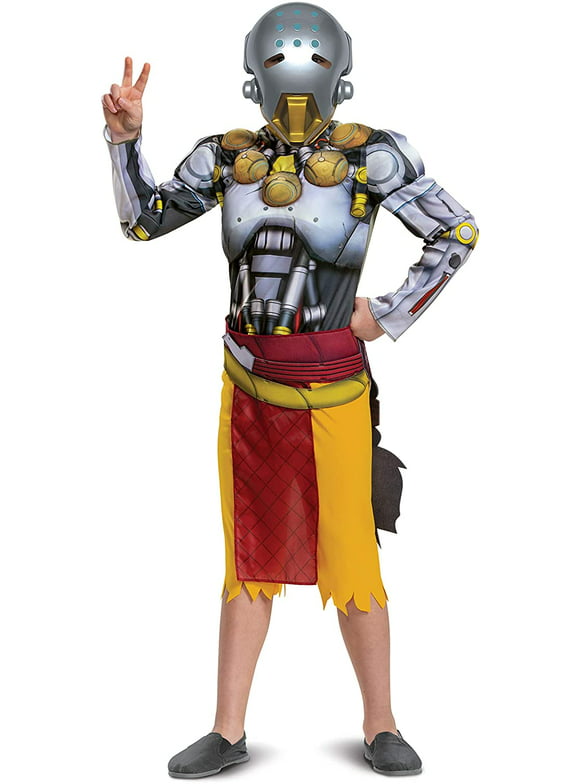 Zenyatta Classic Muscle Overwatch Child Costume LARGE