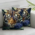 thumbnail image 3 of nygtbtfer Throw Pillow Covers, Couch Pillows Covers, Set of 2 Holiday Throw Pillow Covers, Tropical Jungle Leaf , Decorative Throw Pillow Covers, Pillow Cover White, 3 of 7