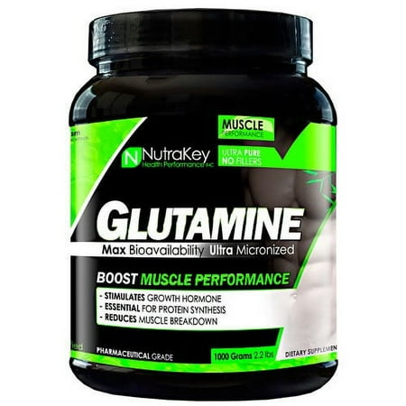 Nutrakey L-Glutamine - 1000 grams