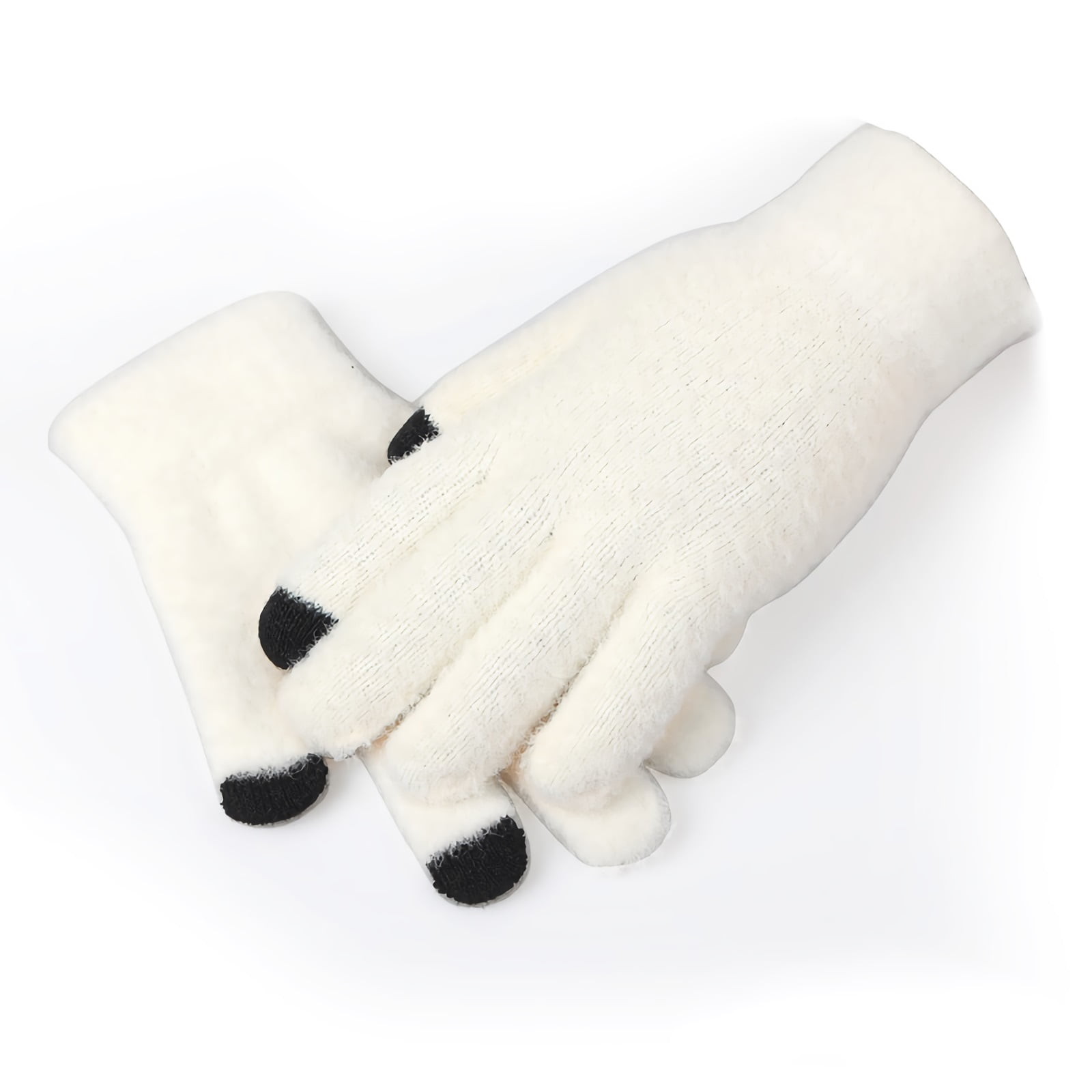 Mythic Fashions Unisex Adults Warm Magic Stretch Palm Gripper Outdoor Driving Thermal Gloves