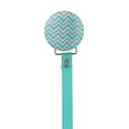 thumbnail image 1 of Chevron Design Ribbon Pacifier Clip, 1 of 4