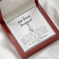 thumbnail image 2 of Personalized High School Sweethearts To My Wife Necklace Silver, Stocking Stuffers For Women, Valentine Gifts For Wife, 10th Anniversary Gift For Her, 2 of 8