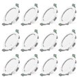 thumbnail image 1 of 12pcs 7w White Led Downlight Recessed Ceiling Lights Slim Spot Light, 1 of 4