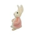thumbnail image 2 of Cateissary Adorno de Pascua Animal DIY Festival fiesta atmósferas decoración interior cama decorativa muñeca escaparate Prop Kits de decoración para fiestas Rosa, 2 of 6