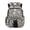 Black Cat Spotted Pattern, variant on Chririnla Durable Daypack for School Hiking, 600D Polyester Soft Padded Laptop School Bags, Watercolor Style Monster Truck