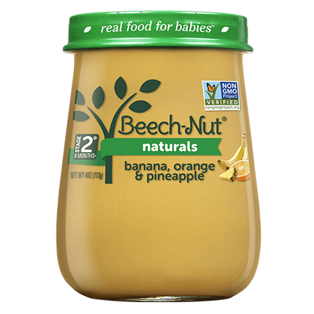 UPC 052200172025 product image for Beech-Nut Naturals Stage 2  Banana Orange & Pineapple Baby Food  4 oz Jar | upcitemdb.com
